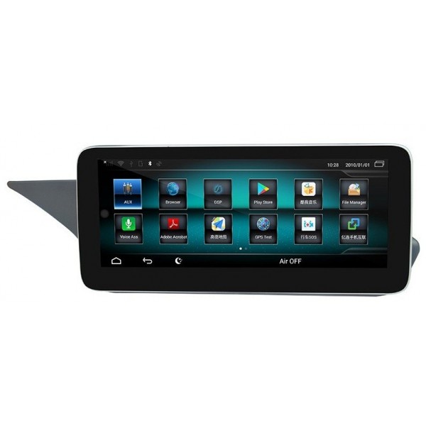 Pantalla 12.3" GPS Mercedes Benz Clase E W212 8GB RAM Android 4G LTE TR3665