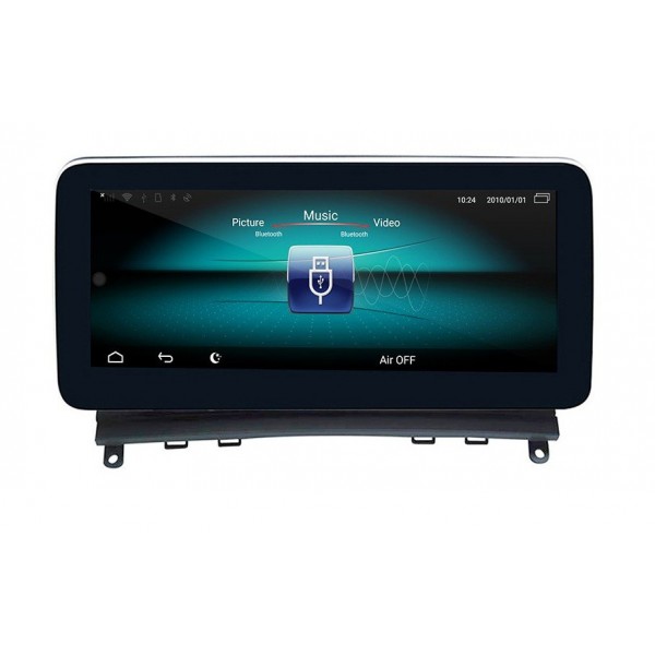 Pantalla 10.25" GPS Mercedes Benz Clase C W204 8GB RAM Android 4G LTE TR3602