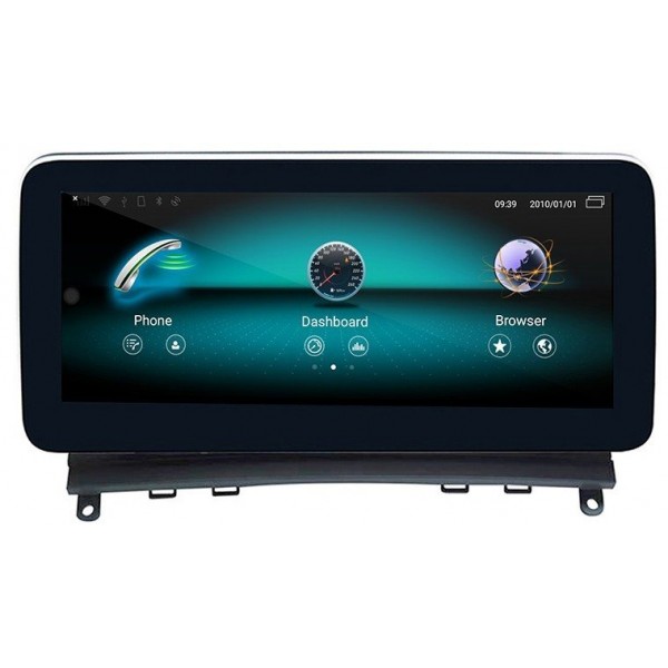 Pantalla 12.3" GPS Mercedes Benz Clase C W204 8GB RAM Android 4G TR3662