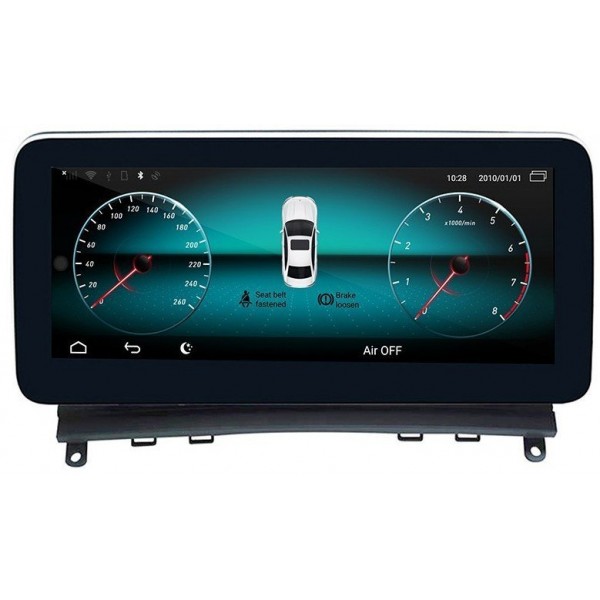 Pantalla 12.3" GPS Mercedes Benz Clase C W204 8GB RAM Android 4G TR3662