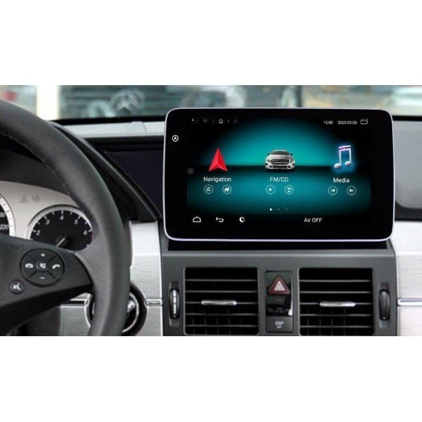 Pantalla 9" GPS Mercedes Benz GLK X204 Android 10 4G LTE TR3614