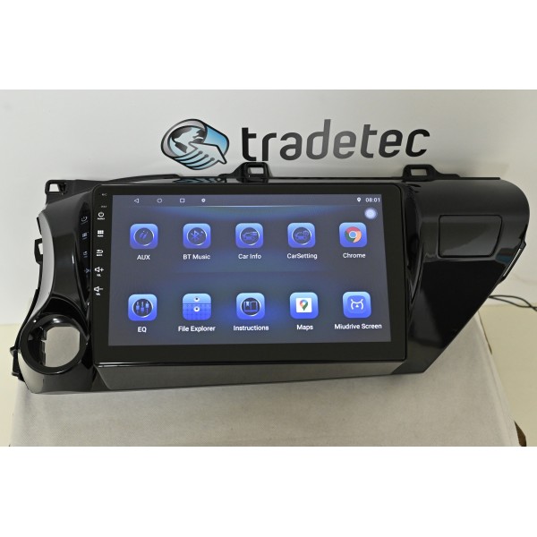Radio GPS head unit Toyota Hilux screen 10,2 Android