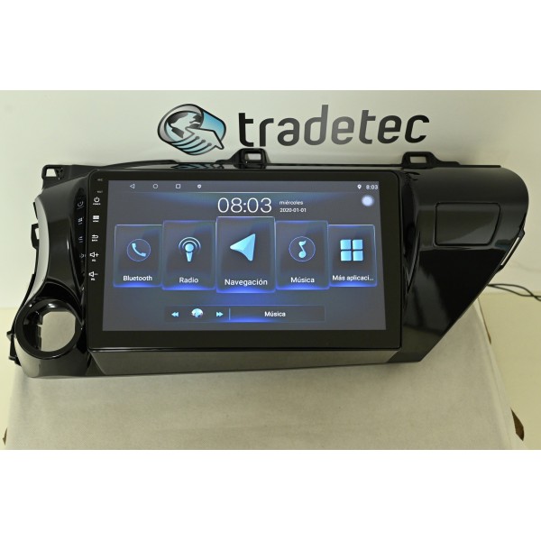 Radio GPS head unit Toyota Hilux screen 10,2 Android