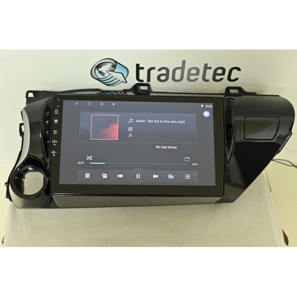 Radio navegador GPS Toyota Hilux pantalla 10,2 Android TR3306