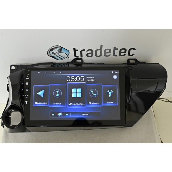 Radio navegador GPS Toyota Hilux pantalla 10,2 Android TR3306