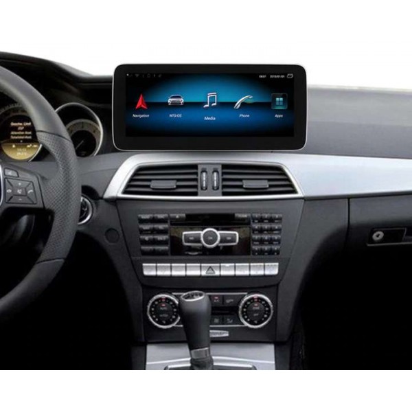 mercedes benz W204 android 12.3  4g 