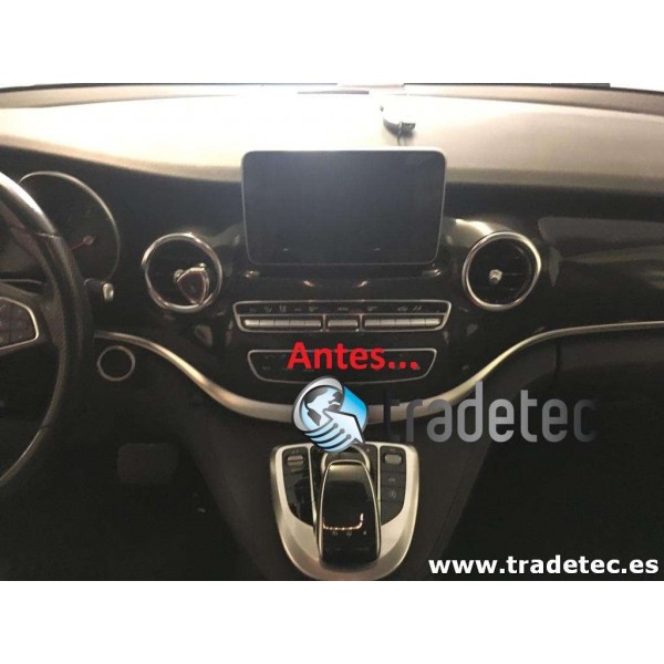 Monitor 10,25 GPS 4G LTE MERCEDES CLASE V ANDROID TR3140 Carplay AndroidAuto