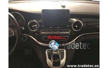 Monitor 10,25 GPS 4G LTE MERCEDES CLASE V ANDROID TR3140 Carplay AndroidAuto
