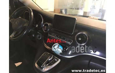 Monitor 10,25 GPS 4G LTE MERCEDES CLASE V ANDROID TR3140 Carplay AndroidAuto