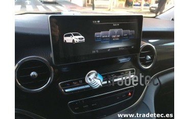 Monitor 10,25 GPS 4G LTE MERCEDES CLASE V ANDROID TR3140 Carplay AndroidAuto