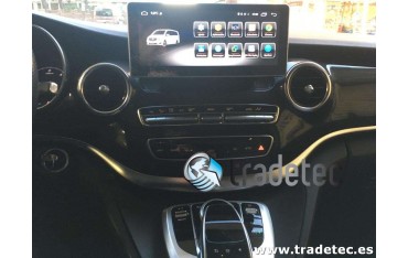 Monitor 10,25 GPS 4G LTE MERCEDES CLASE V ANDROID TR3140 Carplay AndroidAuto