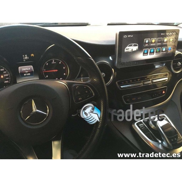 Monitor 10,25 GPS 4G LTE MERCEDES CLASE V ANDROID TR3140 Carplay AndroidAuto
