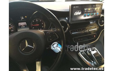 Monitor 10,25 GPS 4G LTE MERCEDES CLASE V ANDROID TR3140 Carplay AndroidAuto