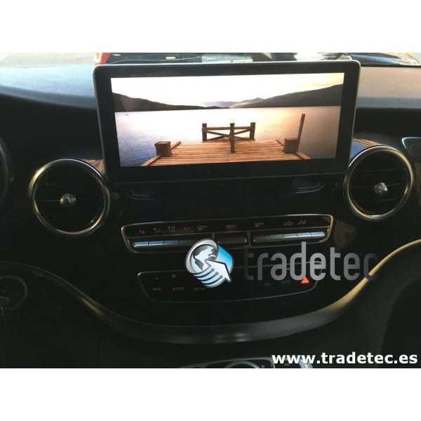 Monitor 10,25 GPS 4G LTE MERCEDES CLASE V ANDROID TR3140 Carplay AndroidAuto