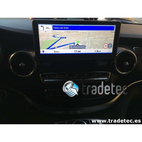 Monitor 10,25 GPS 4G LTE MERCEDES CLASE V ANDROID TR3140 Carplay AndroidAuto