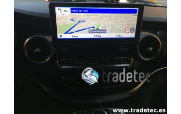 Monitor 10,25 GPS 4G LTE MERCEDES CLASE V ANDROID TR3140 Carplay AndroidAuto
