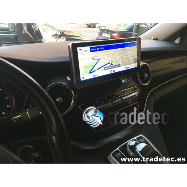 Monitor 10,25 GPS 4G LTE MERCEDES CLASE V ANDROID TR3140 Carplay AndroidAuto