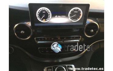 Monitor 10,25 GPS 4G LTE MERCEDES CLASE V ANDROID TR3140 Carplay AndroidAuto