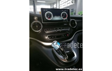 Monitor 10,25 GPS 4G LTE MERCEDES CLASE V ANDROID TR3140 Carplay AndroidAuto