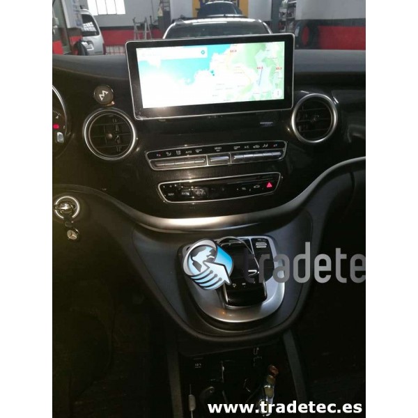 Monitor 10,25 GPS 4G LTE MERCEDES CLASE V ANDROID TR3140 Carplay AndroidAuto