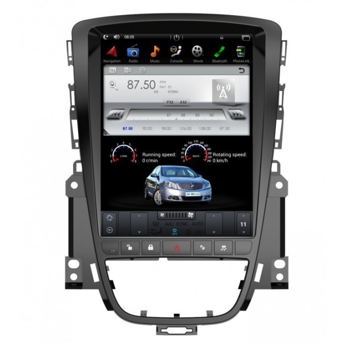 GPS TESLA STYLE Opel Astra J