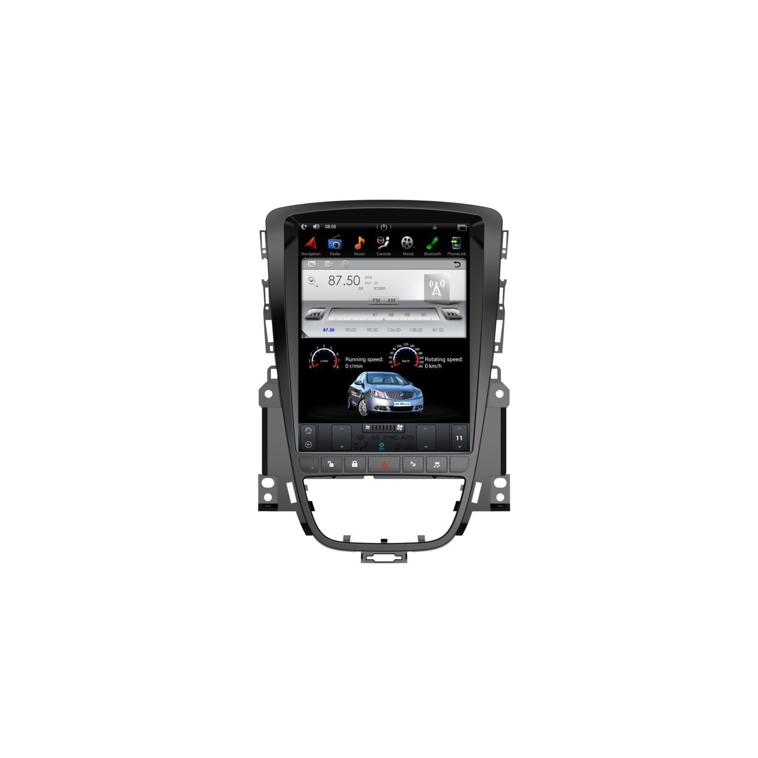 TESLA Opel Astra J android