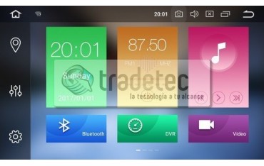 Radio navegador GPS Peugeot 607 Android 10 TR3671