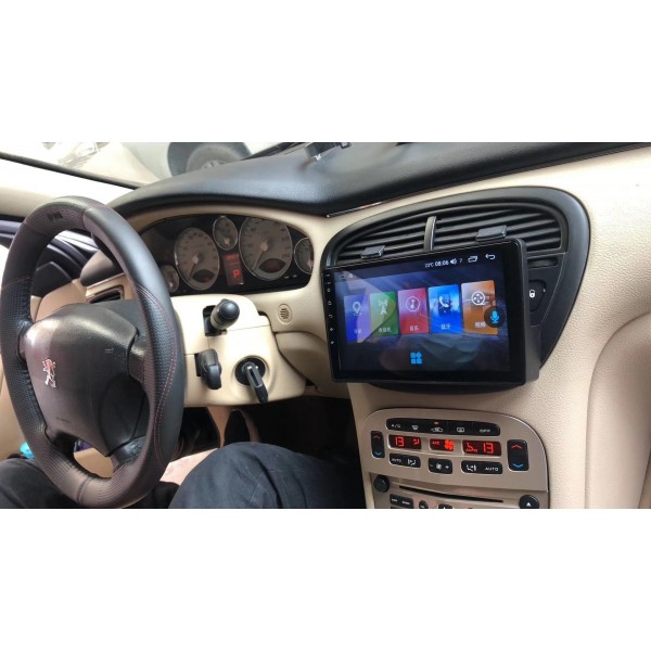 Radio navegador GPS Peugeot 607 Android 10 TR3671