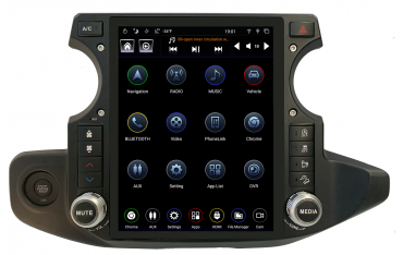 Radio navegador GPS tipo TESLA Jeep Wrangler ANDROID TR3673