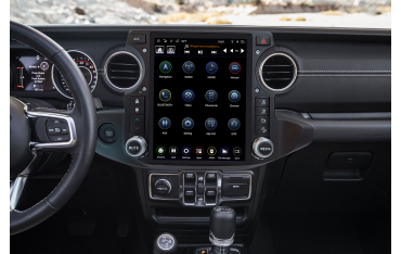 Radio navegador GPS tipo TESLA Jeep Wrangler ANDROID TR3673