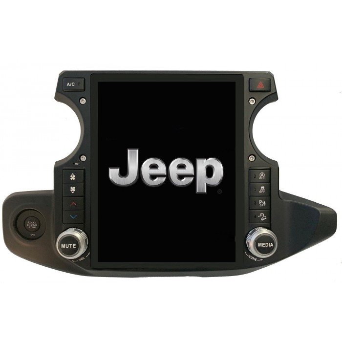 Radio navegador GPS tipo TESLA Jeep Wrangler ANDROID TR3673