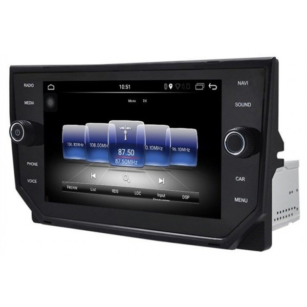 Pantalla radio navegador GPS Seat Ibiza MK5 Android 10 TR3675