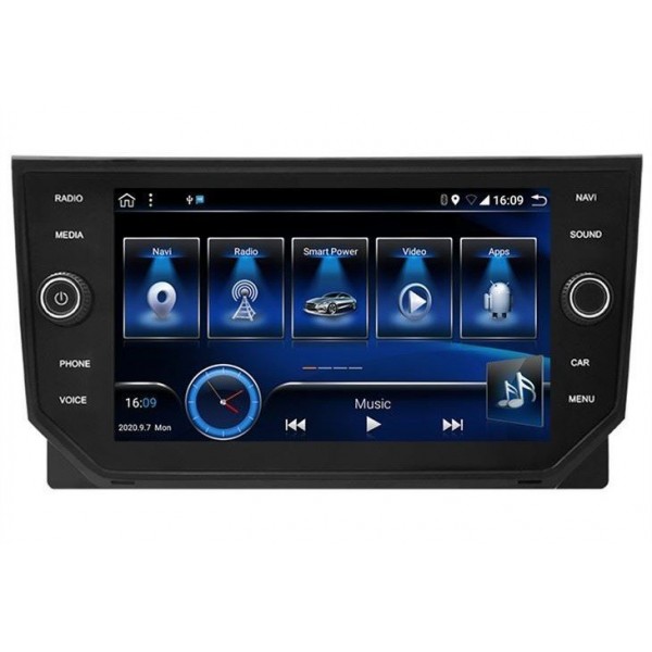 Pantalla radio navegador GPS Seat Ibiza MK5 Android 10 TR3675