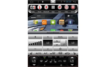 Radio navegador GPS tipo TESLA Jaguar XJ / S-Type ANDROID TR3676