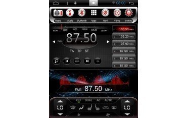 Radio GPS head unit Tesla style Jaguar XJ / S-Type ANDROID TR3676