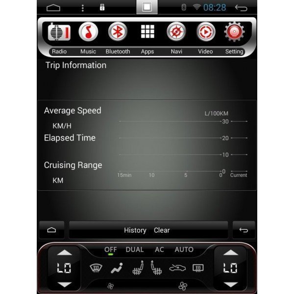 Radio GPS head unit Tesla style Jaguar XJ / S-Type ANDROID TR3676