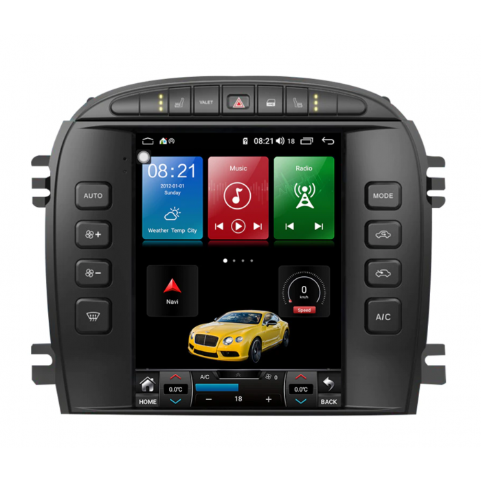 Radio GPS head unit Tesla style Jaguar XJ / S-Type ANDROID TR3676