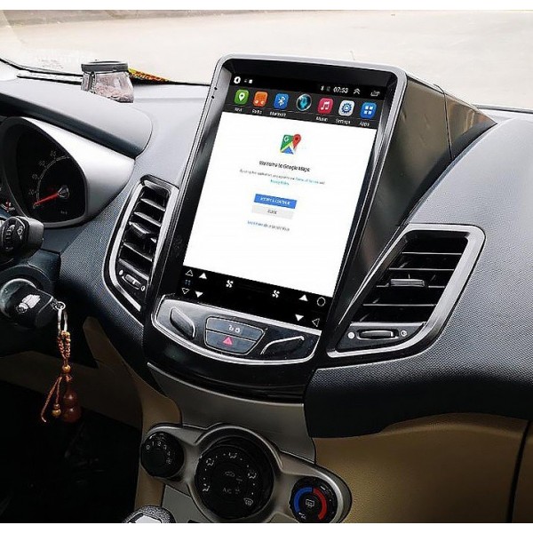 Radio GPS head unit Tesla style Ford Fiesta MK7 ANDROID TR3680