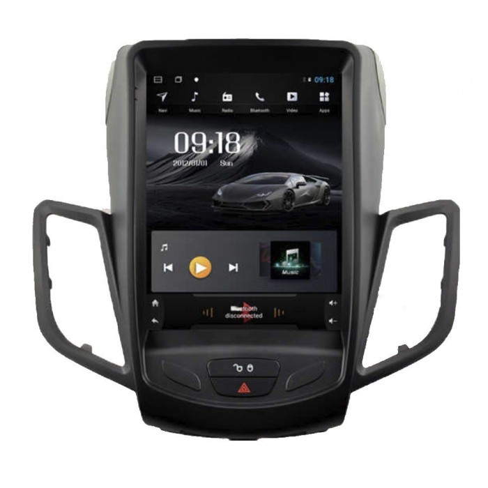 Radio GPS head unit Tesla style Ford Fiesta MK7 ANDROID TR3680