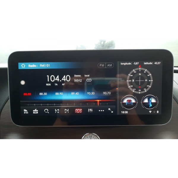 Monitor 12,3" GPS 4G MERCEDES VITO W447 Android 10 TR3540