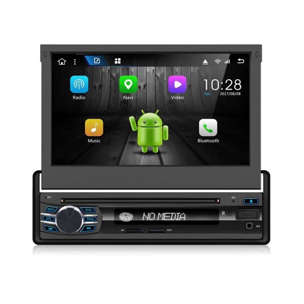 Radio DVD Android 1 DIN táctil 
