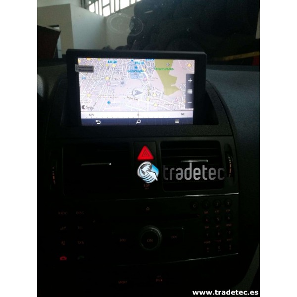 mercedes benz c w204 gps android