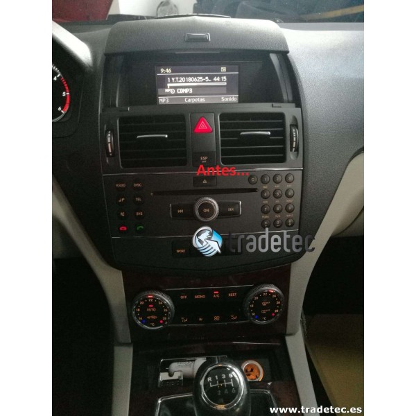 mercedes benz class w204 gps android