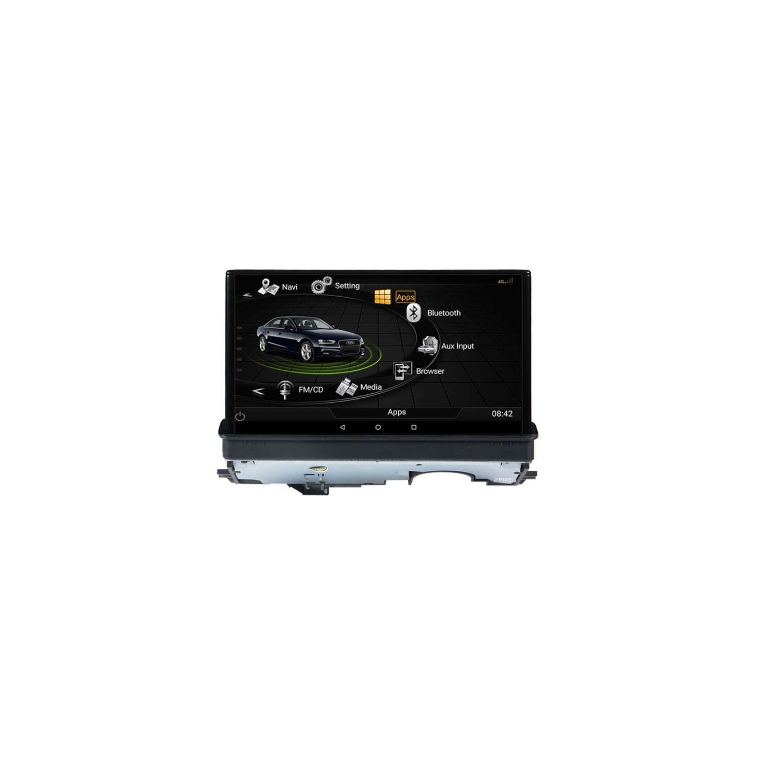 audi a3 8v pantalla android motorizada 