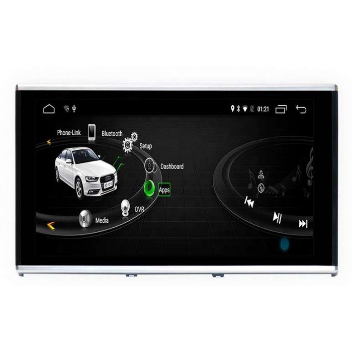 audi a6 c7 motorized screen android carplay android auto androidauto