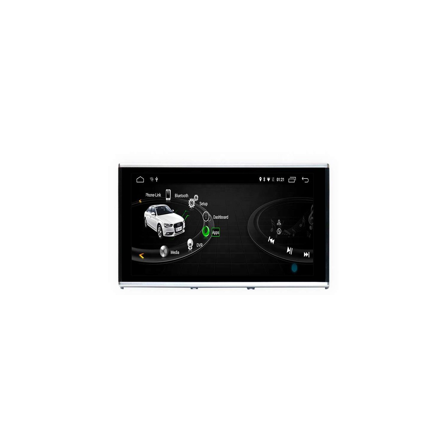 audi a6 c7 motorized screen android carplay android auto androidauto
