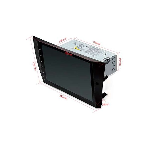 Radio DVD GPS BMW Serie 3 E90 ANDROID 9.0 REF: TR3181