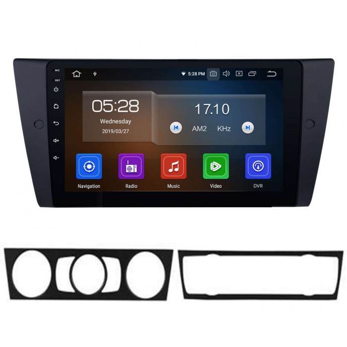 Radio DVD GPS BMW Serie 3 E90 ANDROID 9.0 REF: TR3181