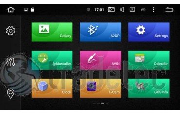 Radio DVD GPS Android 9 QUAD CORE Toyota RAV4 2006 - 2012 REF: TR1730