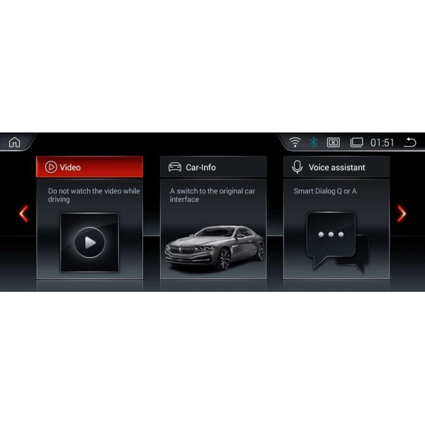 GPS BMW 6 F12 F06 ANDROID 10.25